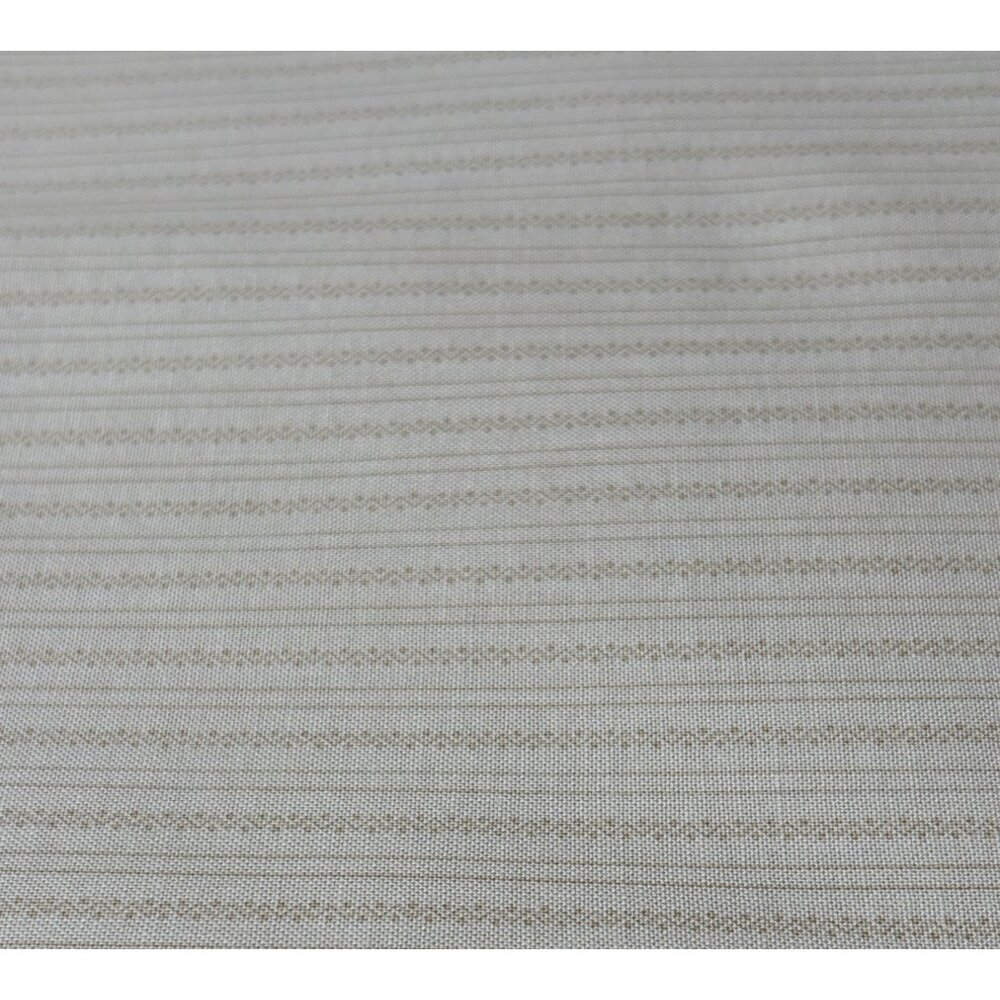 Jo Morton Cream Striped Cotton Fabric 1/2 yard x 44" Quilting Sewing Crafts Mate